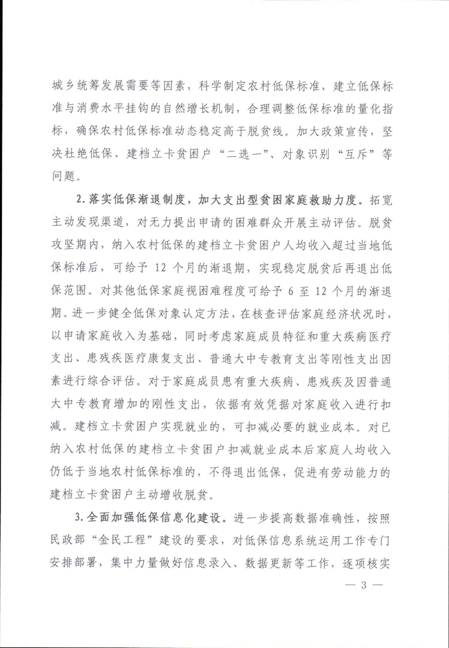 河南省民政厅关于巩固脱贫成果有效防止返贫的实施意见_00003